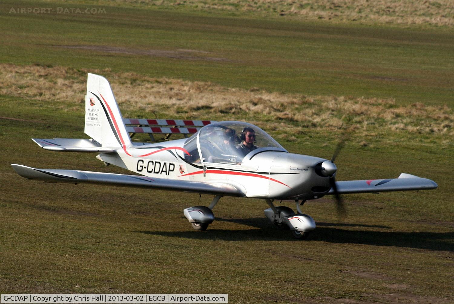 G-CDAP, 2004 Aerotechnik EV-97 TeamEurostar UK C/N 2114, Mainair Microlight School Ltd
