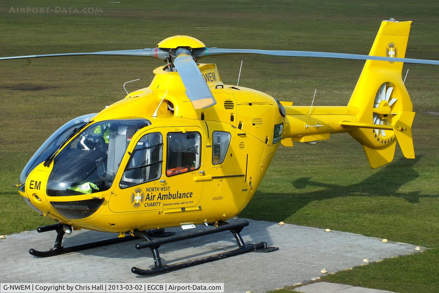 G-NWEM, 2003 Eurocopter EC-135T-2 C/N 0270, North West Air Ambulance