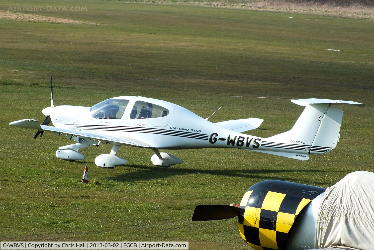 G-WBVS, 2003 Diamond DA-40D Diamond Star C/N D4.060, visitor to Barton