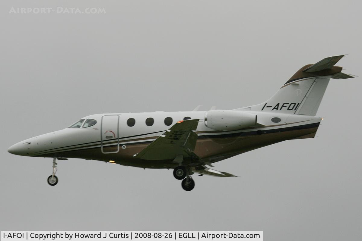 I-AFOI, 2008 Hawker Beechcraft 390 Premier 1A C/N RB-245, Corporate