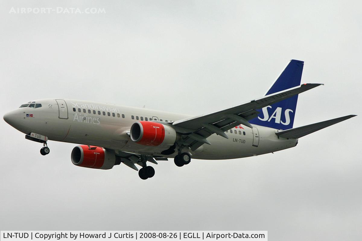 LN-TUD, 1998 Boeing 737-705 C/N 28217, Scandinavian