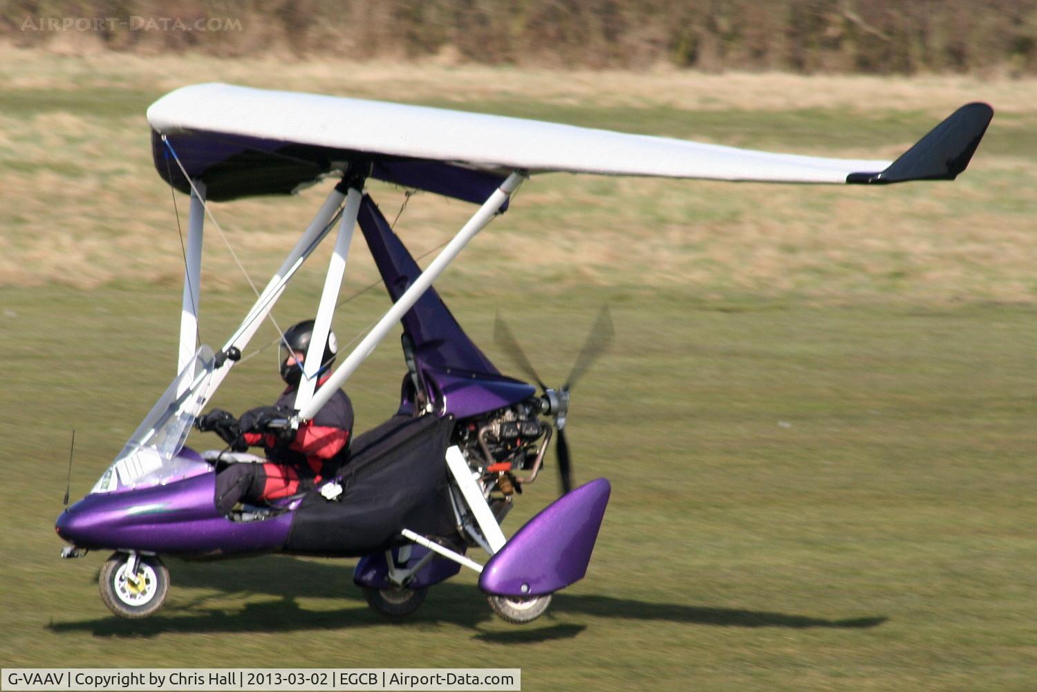 G-VAAV, 2011 P&M Aviation QuikR C/N 8595, visitor to Barton