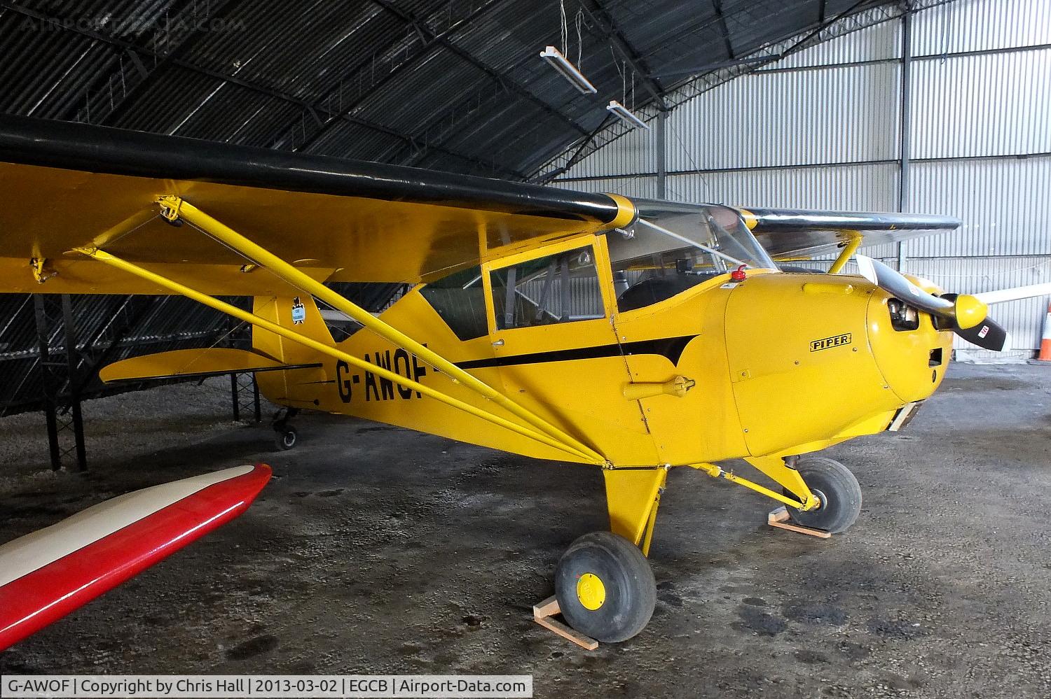 G-AWOF, 1948 Piper PA-17 Vagabond C/N 15-227, Barton resident