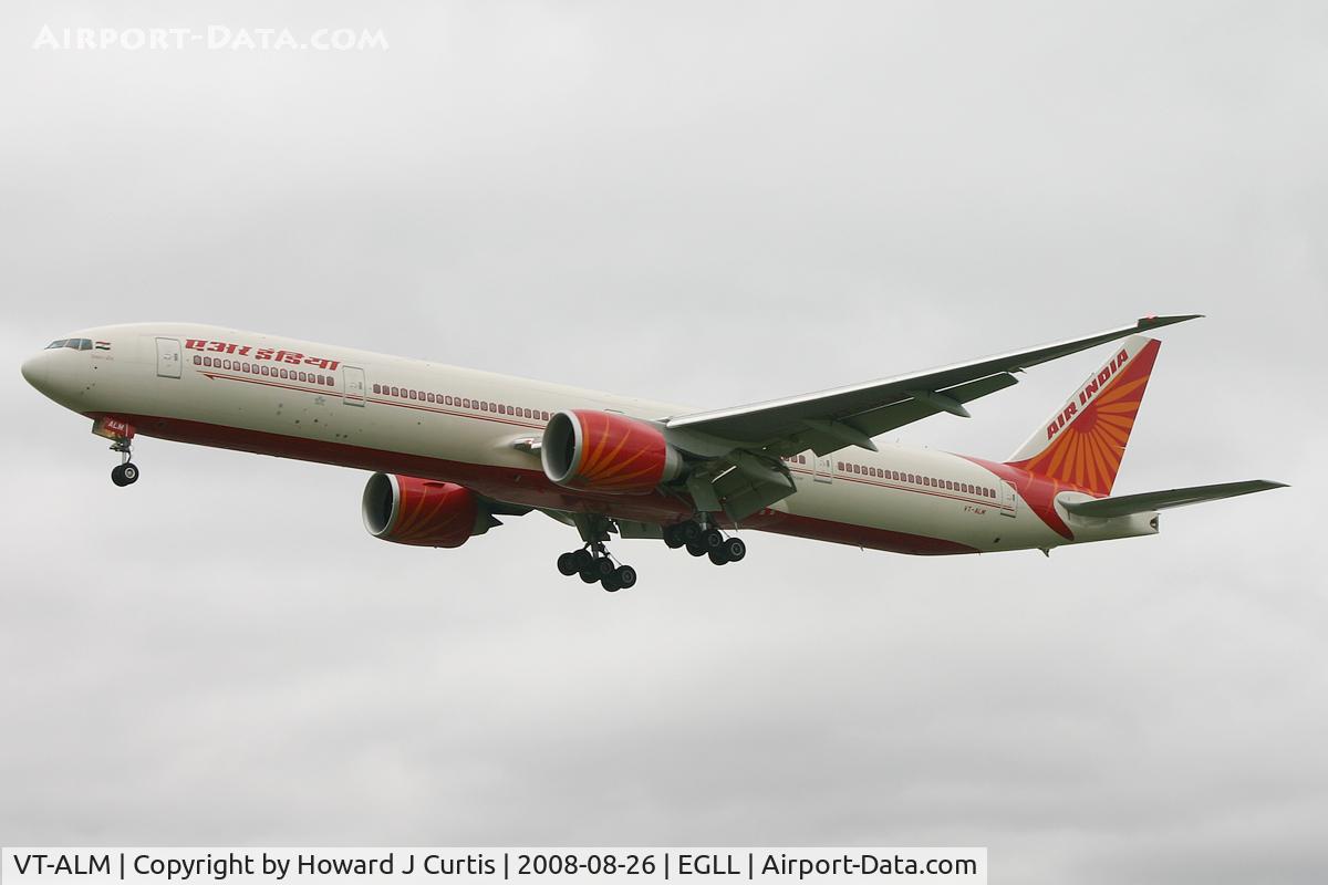 VT-ALM, 2008 Boeing 777-337/ER C/N 36311, Air India