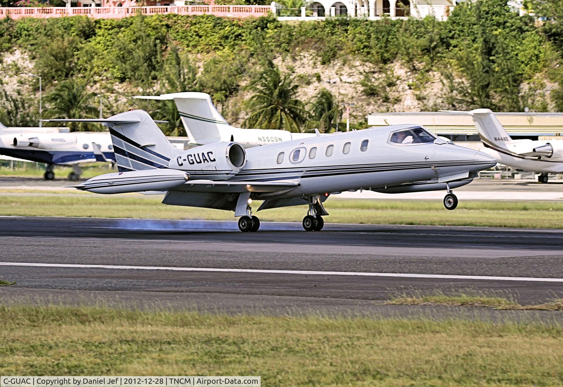 C-GUAC, 1980 Learjet 35A C/N 35-309, C-GUAC