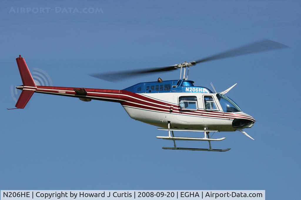 N206HE, 1979 Bell 206B JetRanger III C/N 2880, Privately owned.