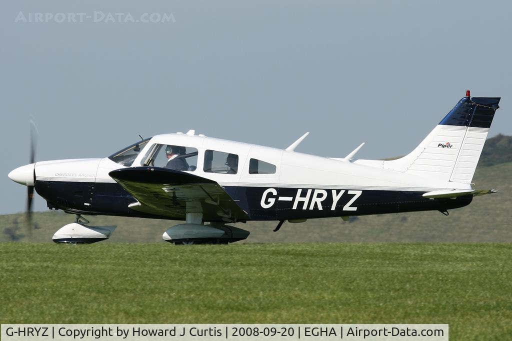 G-HRYZ, 1974 Piper PA-28-180 Cherokee C/N 28-7505090, Privately owned.