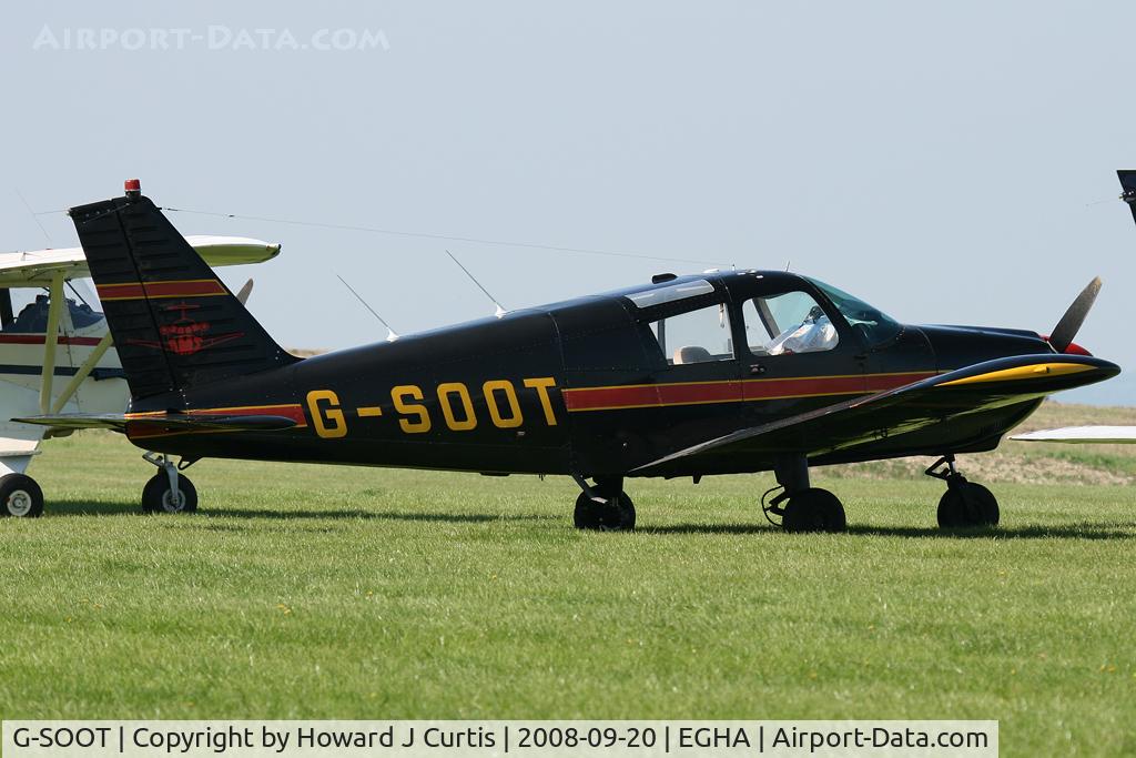G-SOOT, 1967 Piper PA-28-180 Cherokee C/N 28-4033, Privately owned.