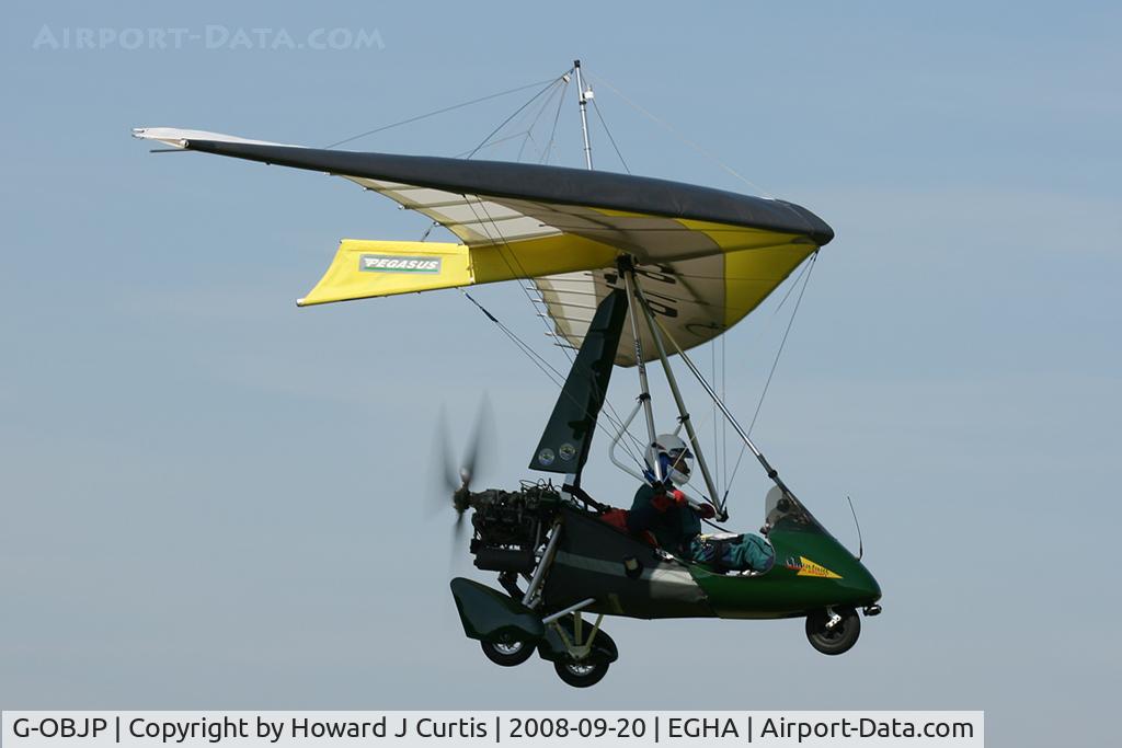 G-OBJP, 2001 Pegasus Quantum 15-912 C/N 7847, Privately owned.