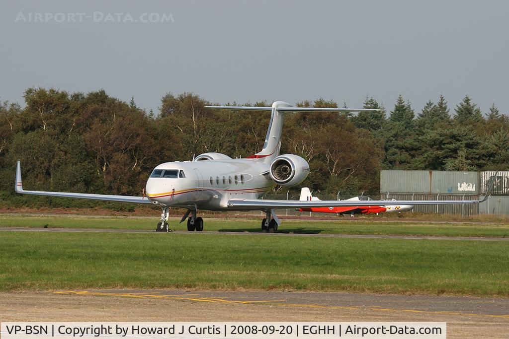 VP-BSN, 2001 Gulfstream Aerospace G-V C/N 648, Corporate