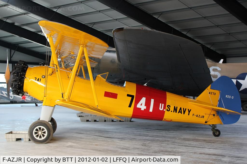F-AZJR, 1942 Boeing-Stearman PT-13D (E75) C/N 75-5656, Flying museum SALIS