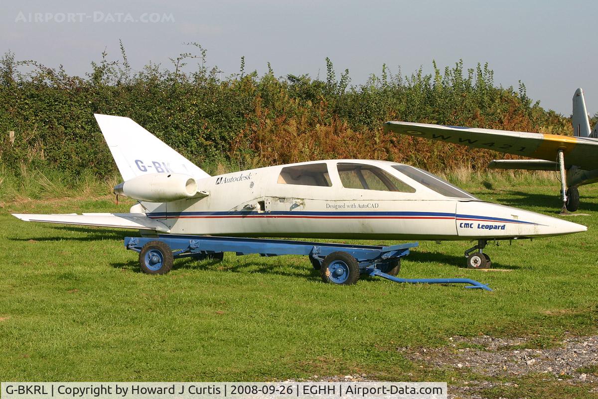 G-BKRL, Chichester-Miles Leopard C/N 001, Ready for reassembly at the new Bournemouth Aviation Museum site.