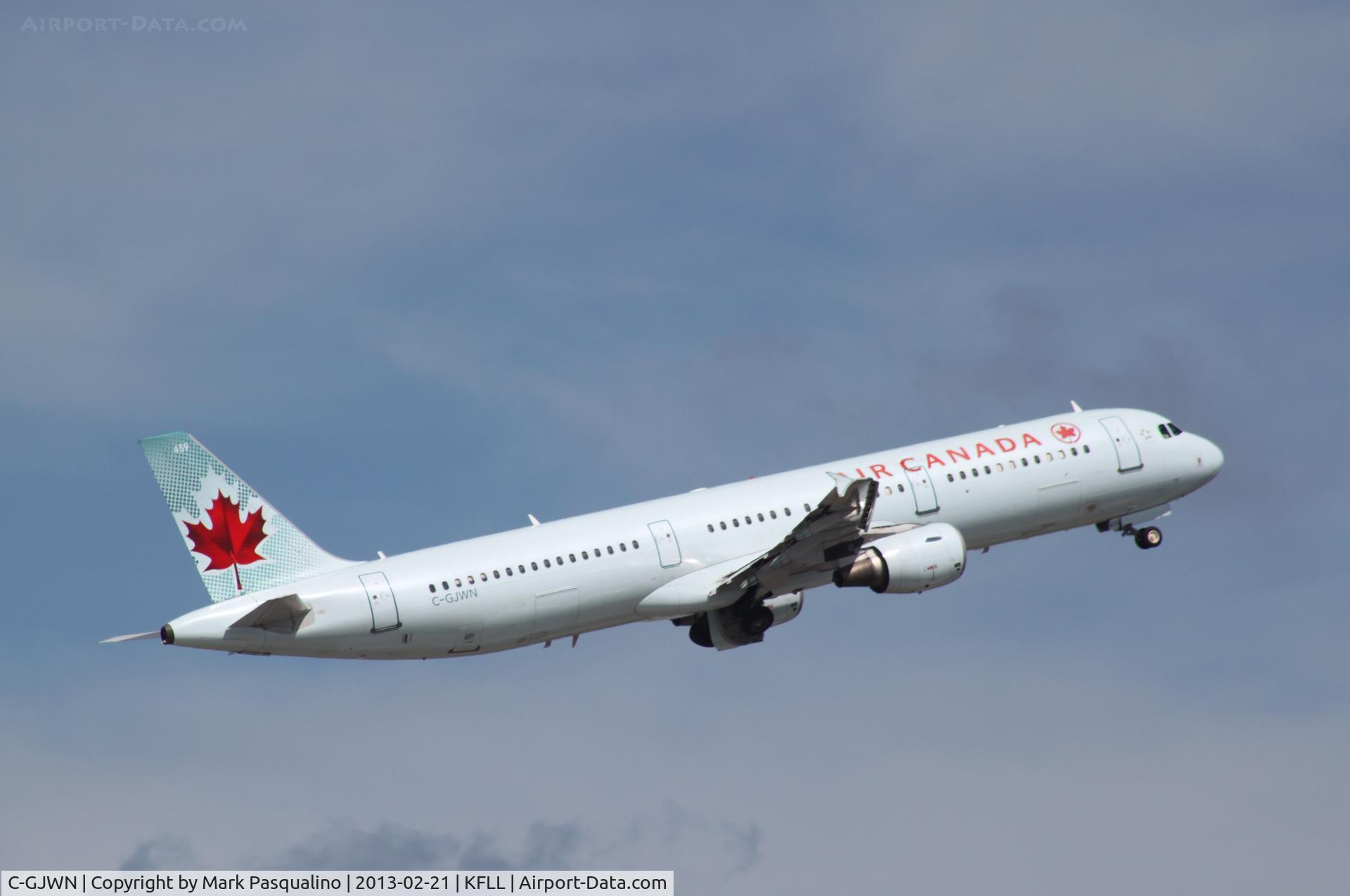 C-GJWN, 2002 Airbus A321-211 C/N 1783, Airbus A321