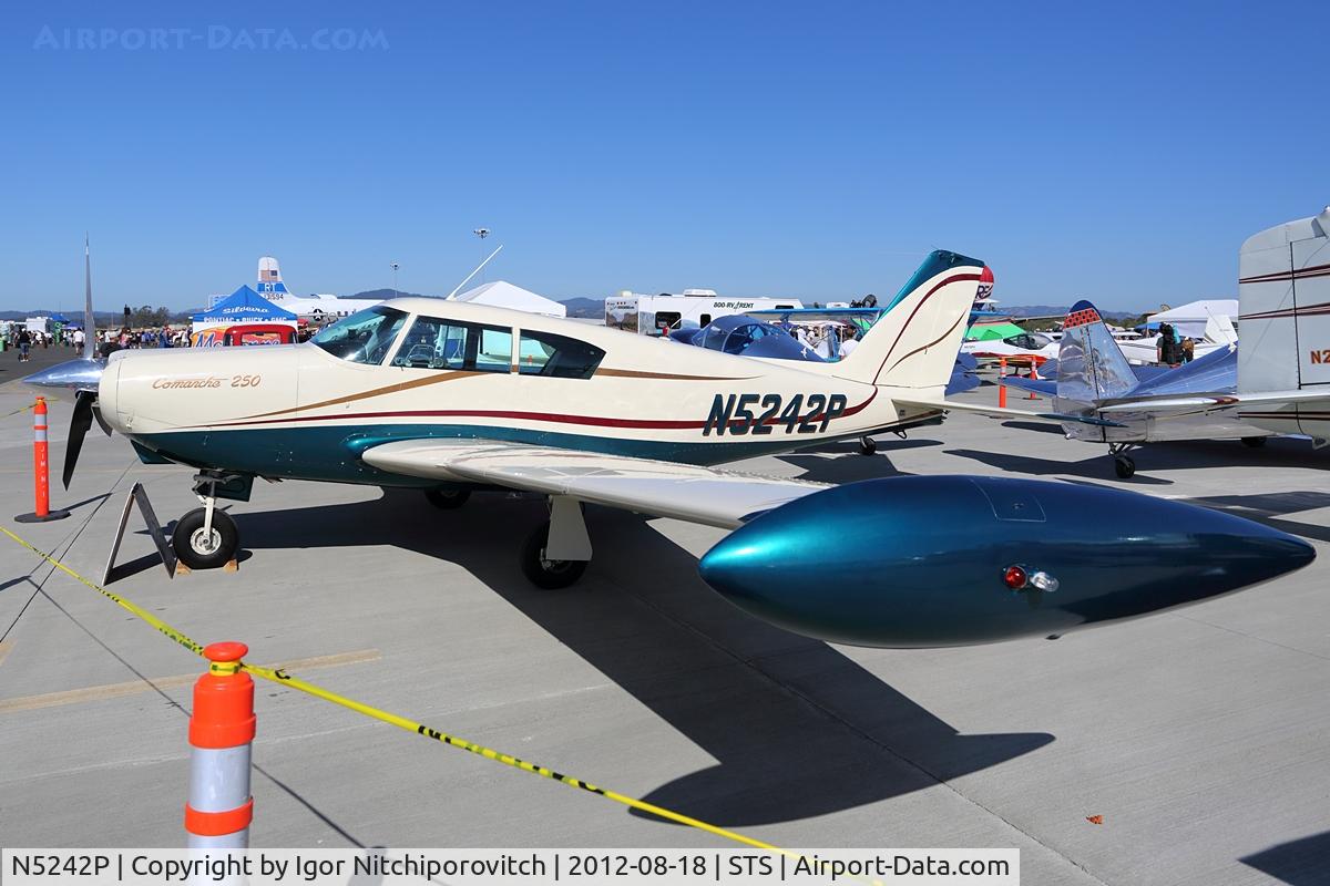 N5242P, 1958 Piper PA-24-250 Comanche C/N 24-273, Santa Rosa 2012 Air Show