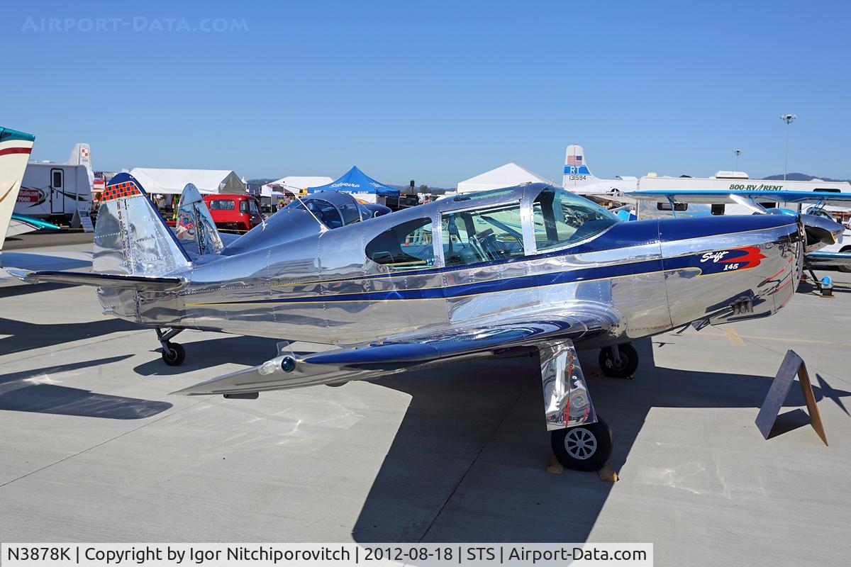 N3878K, 1948 Globe GC-1B Swift C/N 3578, Santa Rosa 2012 Air Show