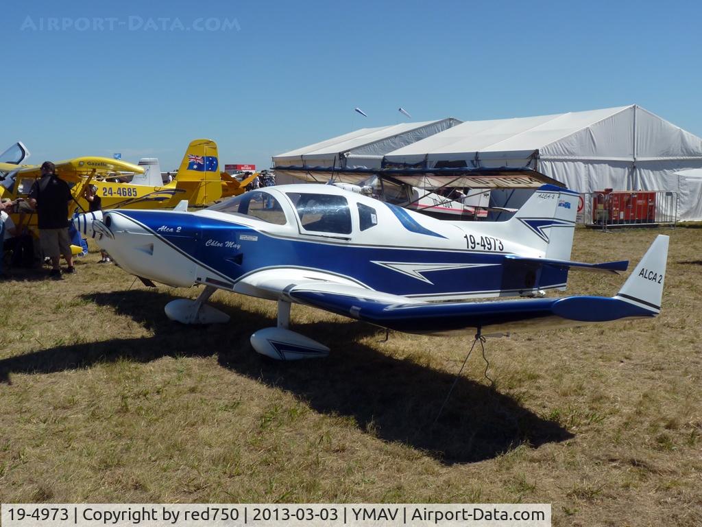 19-4973, Amateur Built Alca-2 C/N 1, 19-4973 at the 2013 Australian International Airshow, Avalon.