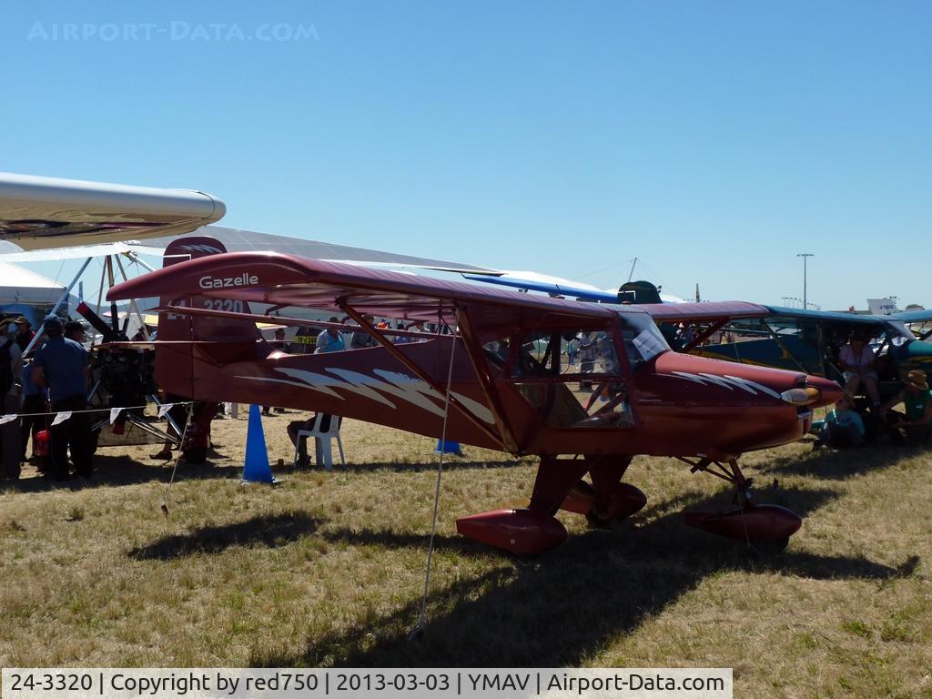 24-3320, Skyfox CA25N Gazelle C/N CA25N082, 24-3320 at the 2013 Australian International Airshow, Avalon.