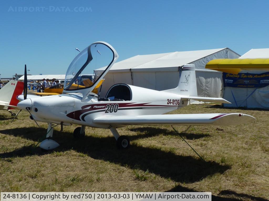 24-8136, Alpi Aviation Pioneer 200 C/N Not found 24-8136, 24-8136 at the 2013 Australian International Airshow, Avalon.