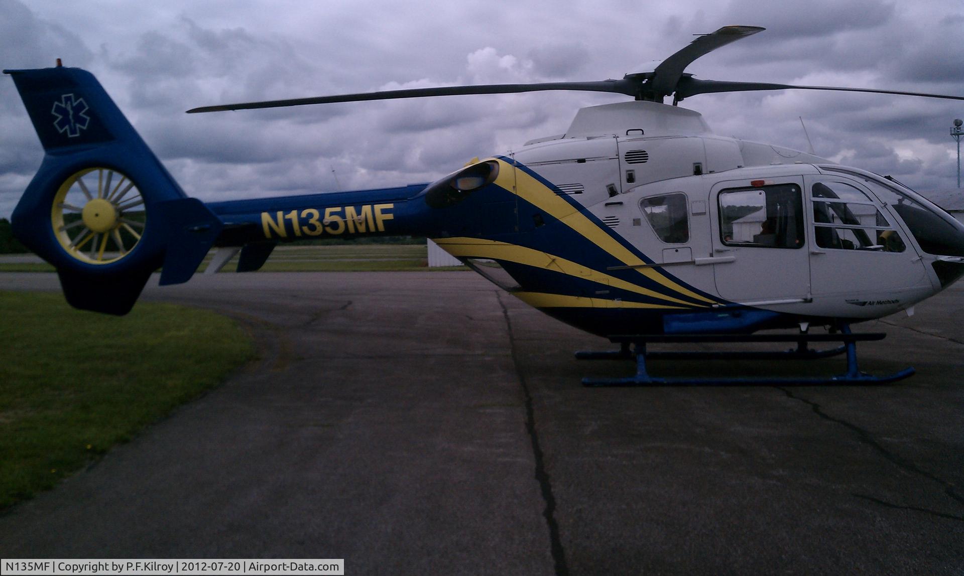 N135MF, 2003 Eurocopter EC-135T-2 C/N 0281, at Medina Oh