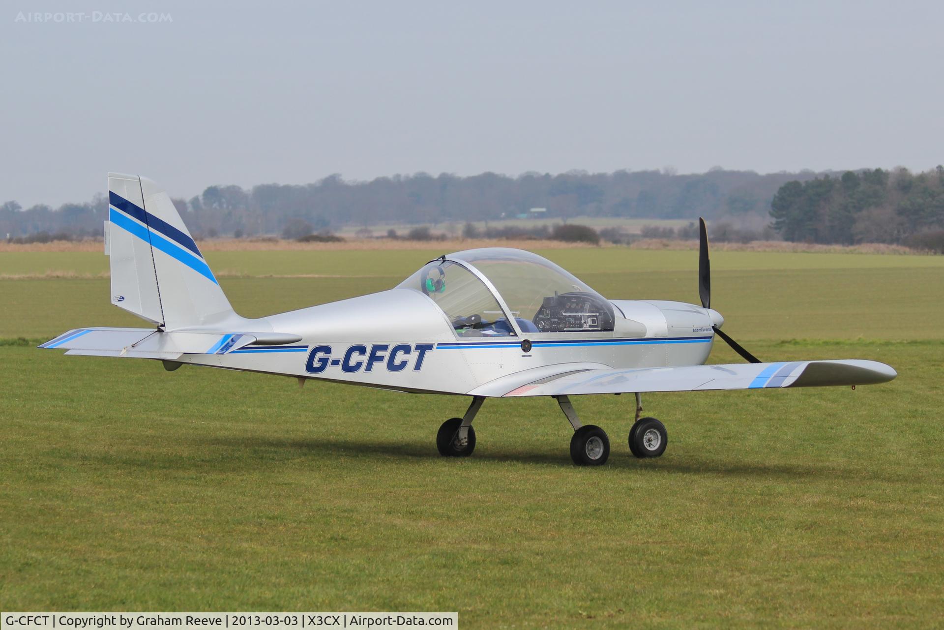G-CFCT, 2008 Cosmik EV-97 TeamEurostar UK C/N 3208, Parked at Northrepps.