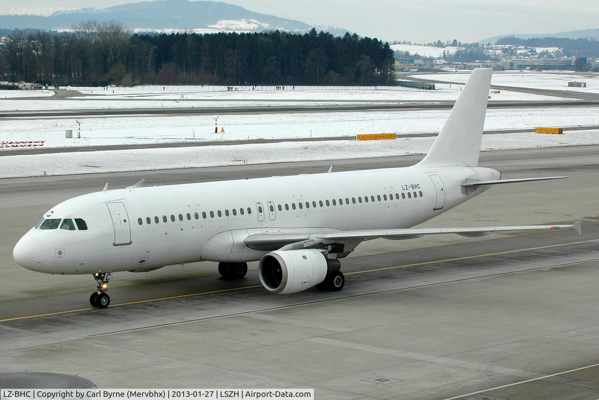 LZ-BHC, 1992 Airbus A320-212 C/N 349, Taken from the Spectator Terrace.