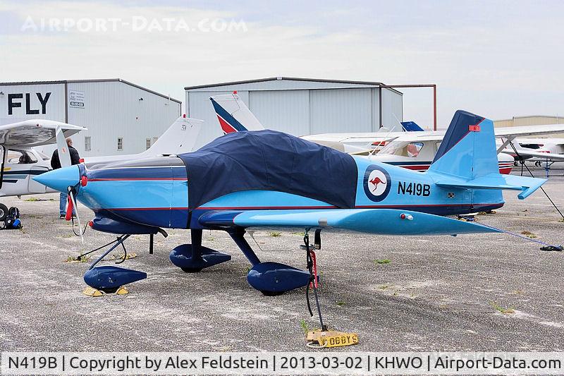 N419B, 2001 Vans RV-6A C/N 21550, At North Perry