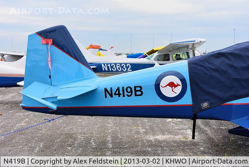 N419B, 2001 Vans RV-6A C/N 21550, At North Perry