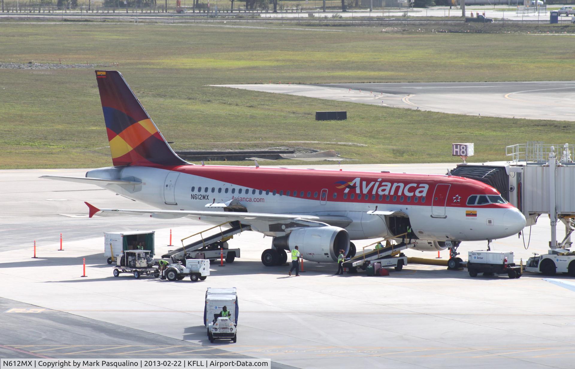 N612MX, 2001 Airbus A319-112 C/N 1612, Airbus A319