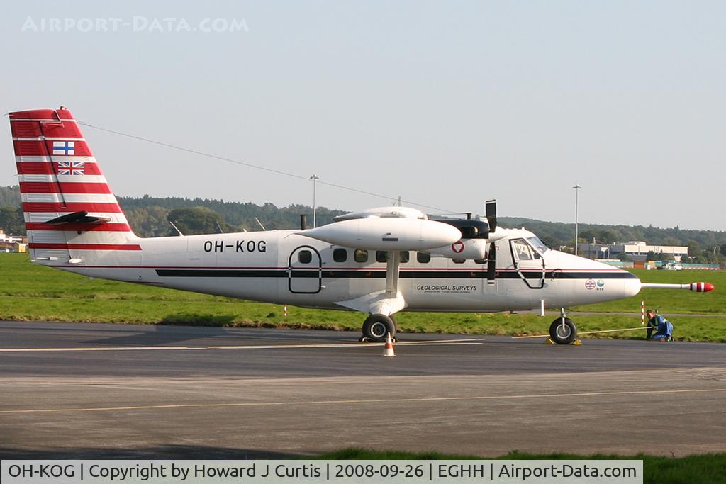 OH-KOG, 1979 De Havilland Canada DHC-6 Twin Otter 300 C/N 642, Finnish Aviation Academy