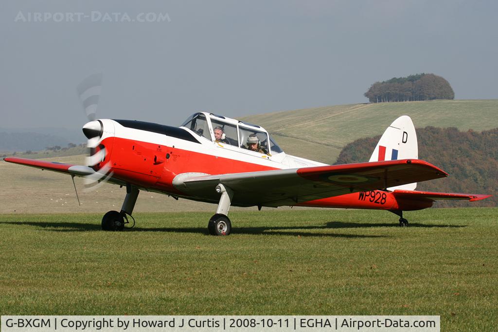 G-BXGM, 1952 De Havilland DHC-1 Chipmunk T.10 C/N C1/0806, Privately owned. WP928/D.