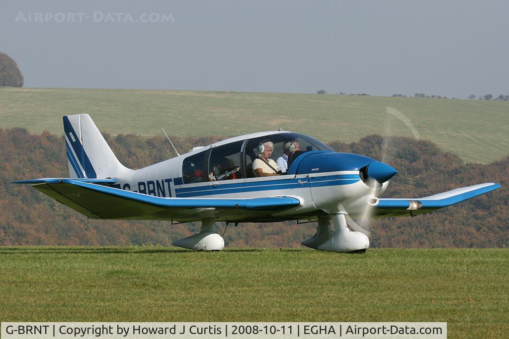 G-BRNT, 1989 Robin DR-400-180 Regent Regent C/N 1935, Privately owned.