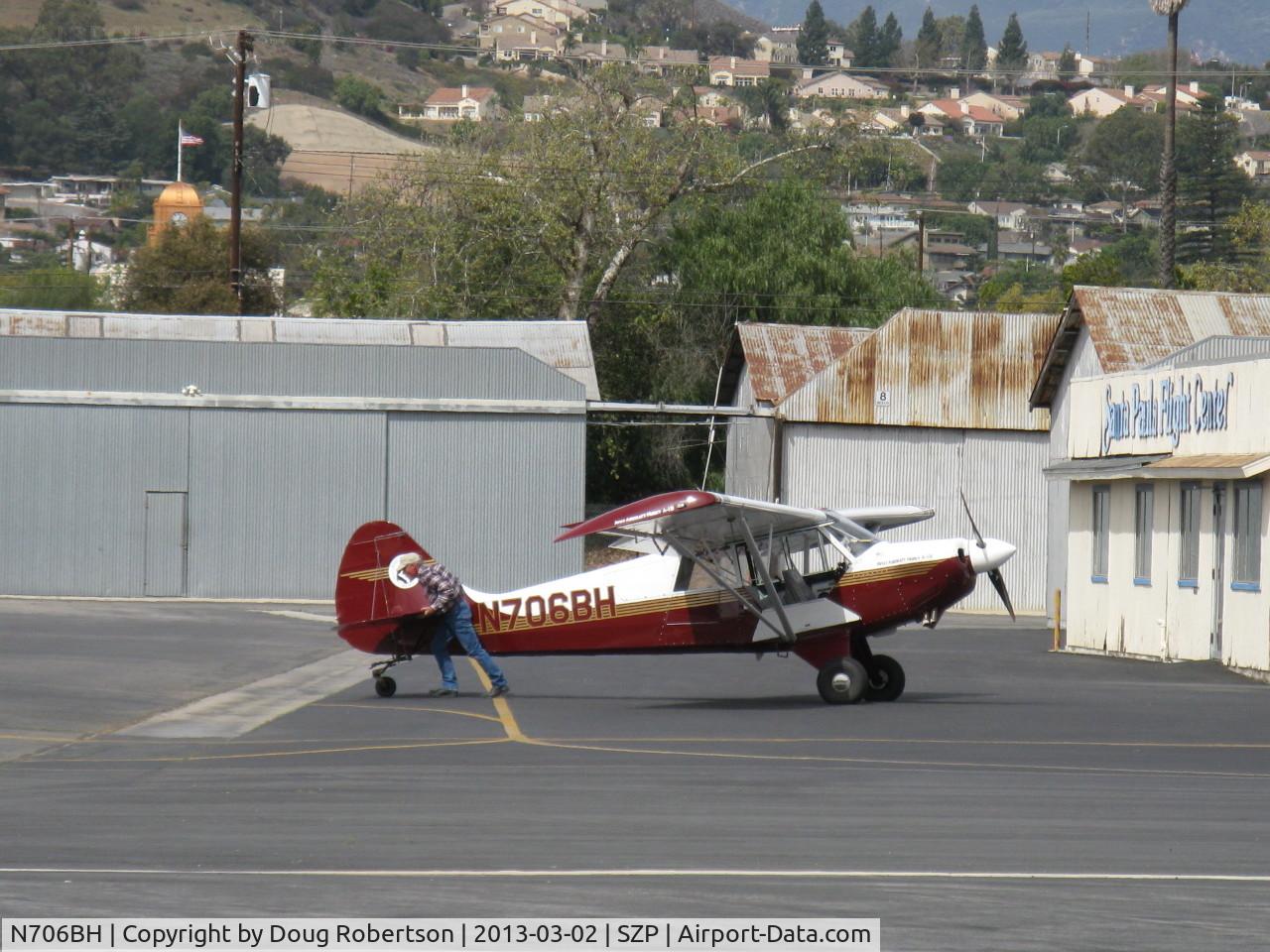 N706BH, 2006 Aviat A-1B Husky C/N 2354, 2006 Aviat A-1B HUSKY, Lycoming IO-360-A1D6 180 Hp, spotting the aircraft