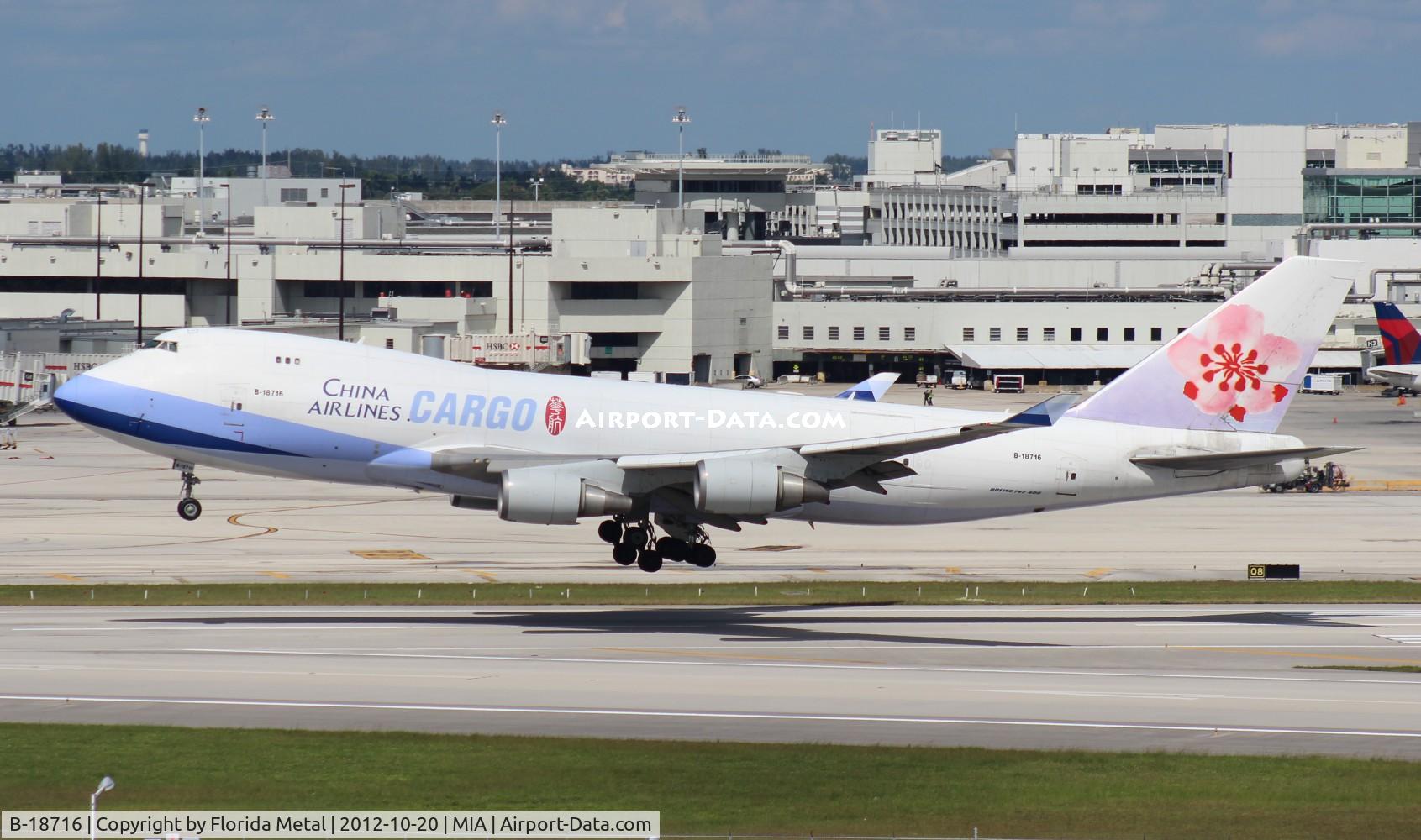 B-18716, 2003 Boeing 747-409F/SCD C/N 33732, China Airlines Cargo 747-400F