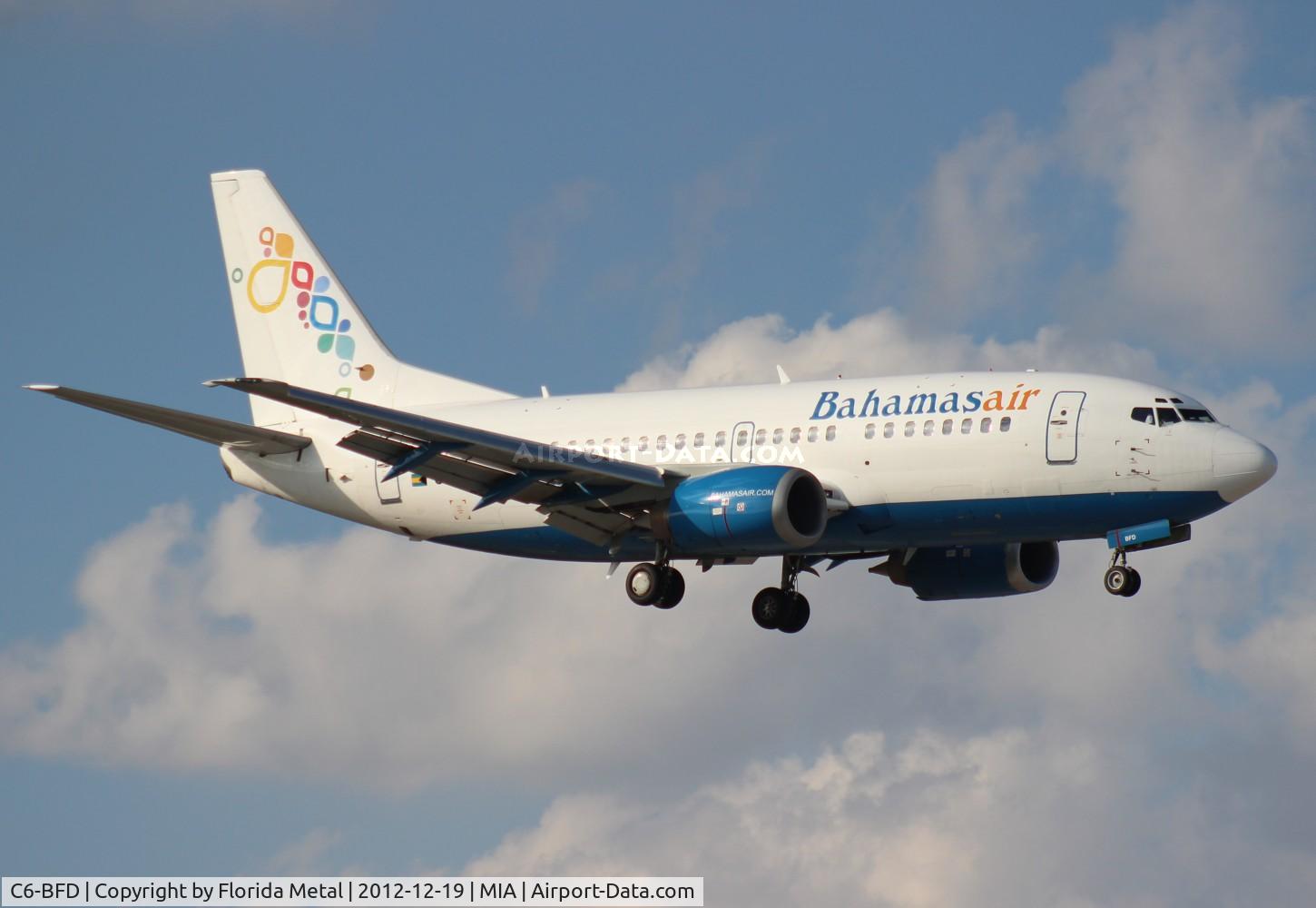 C6-BFD, 1993 Boeing 737-5H6 C/N 26448, Bahamas Air 737-500