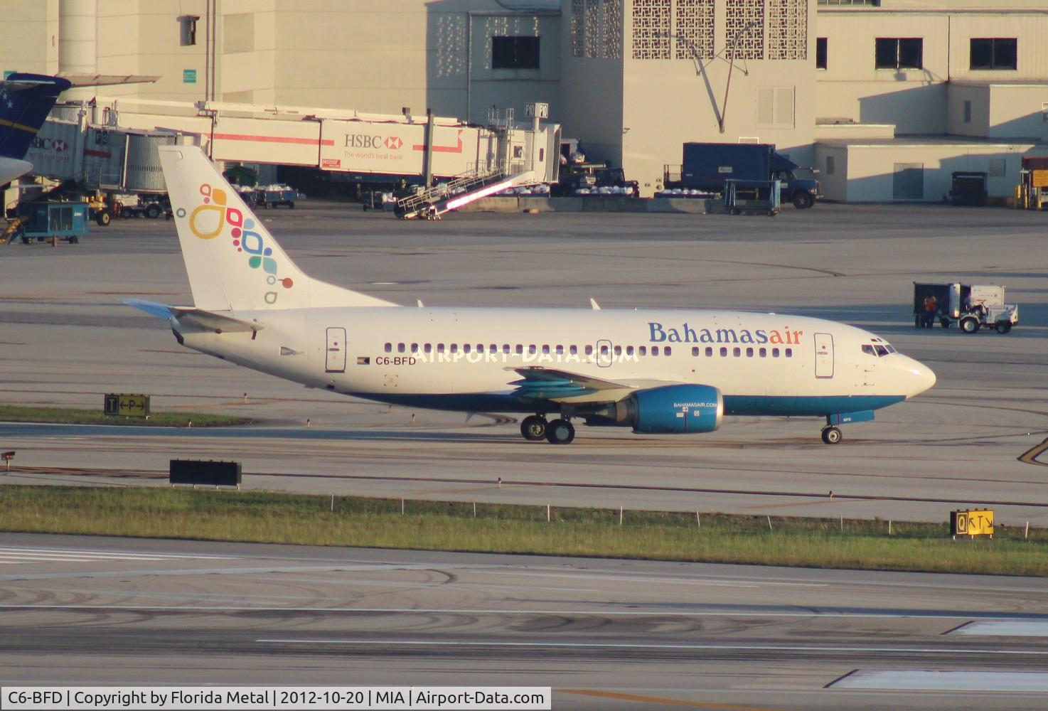 C6-BFD, 1993 Boeing 737-5H6 C/N 26448, Bahamas Air 737-500