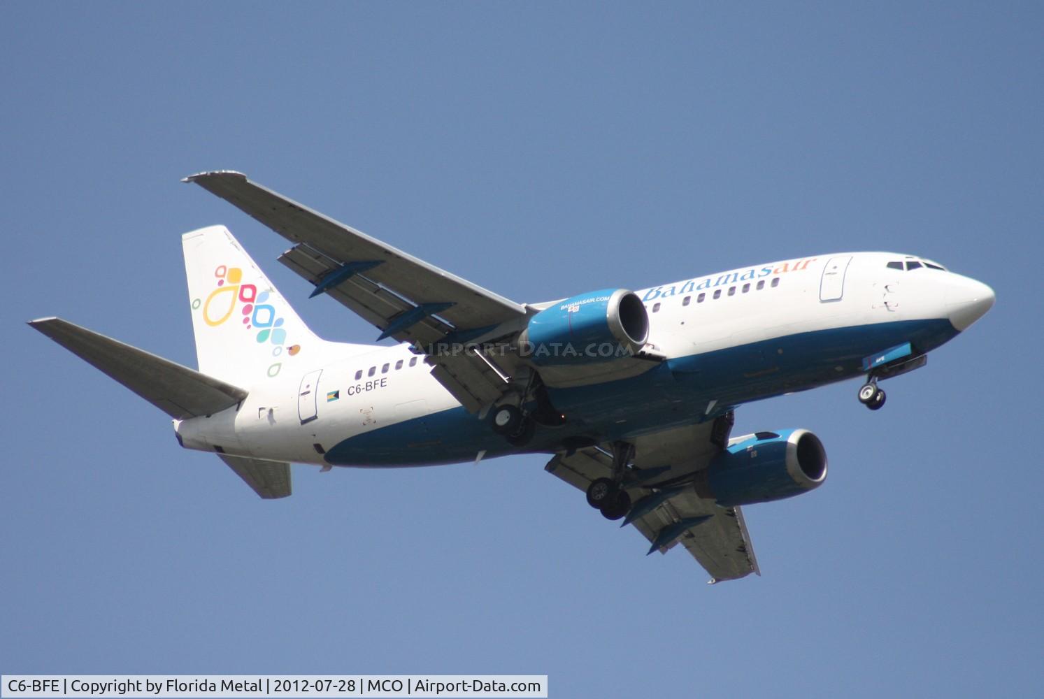 C6-BFE, 1993 Boeing 737-5H6 C/N 26450, Bahamas Air 737-500