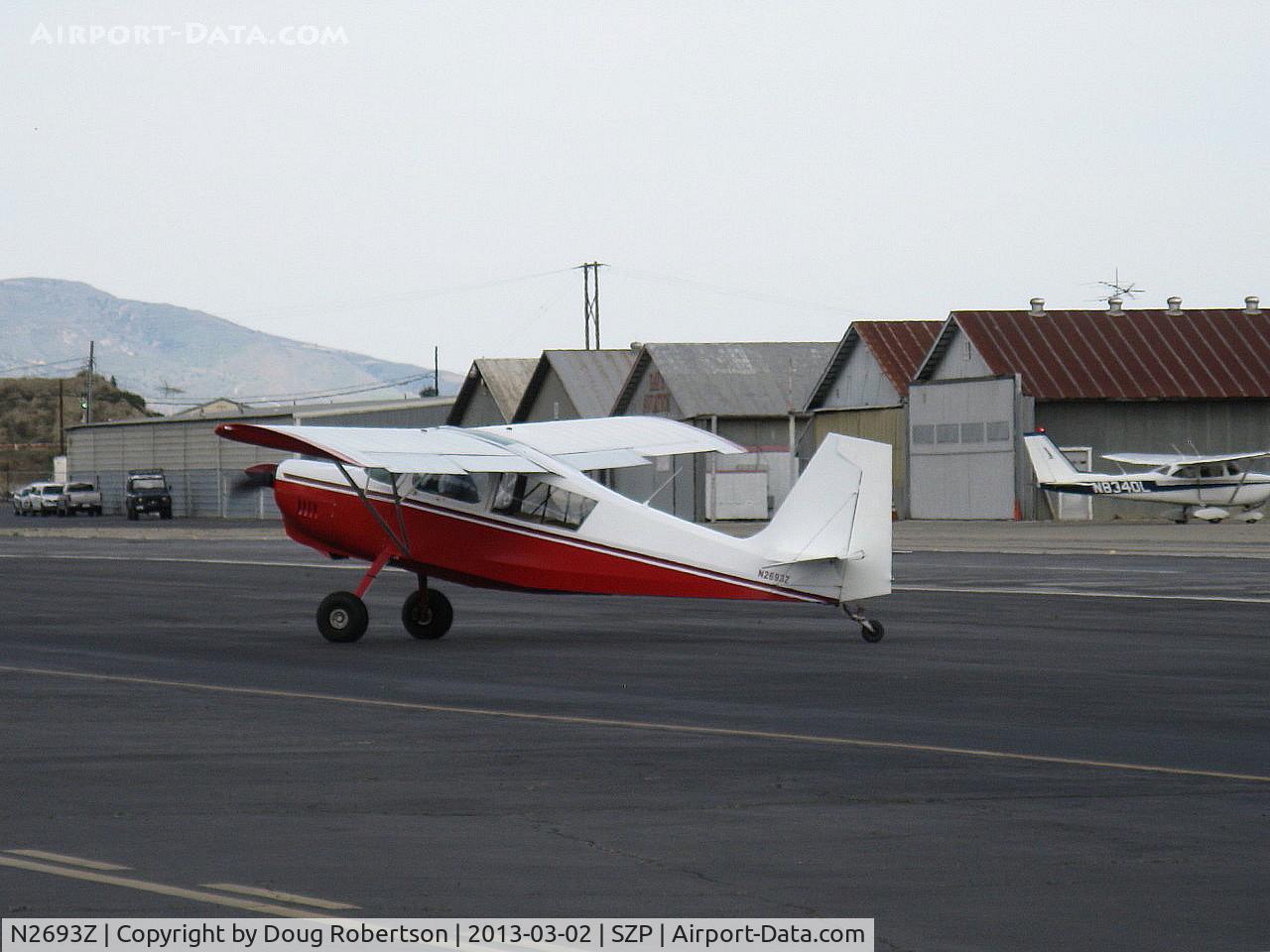 N2693Z, 1978 Bellanca 8GCBC C/N 268-78, 1978 Bellanca 8GCBC SCOUT, Lycoming O&VO-360 180 Hp, taxi