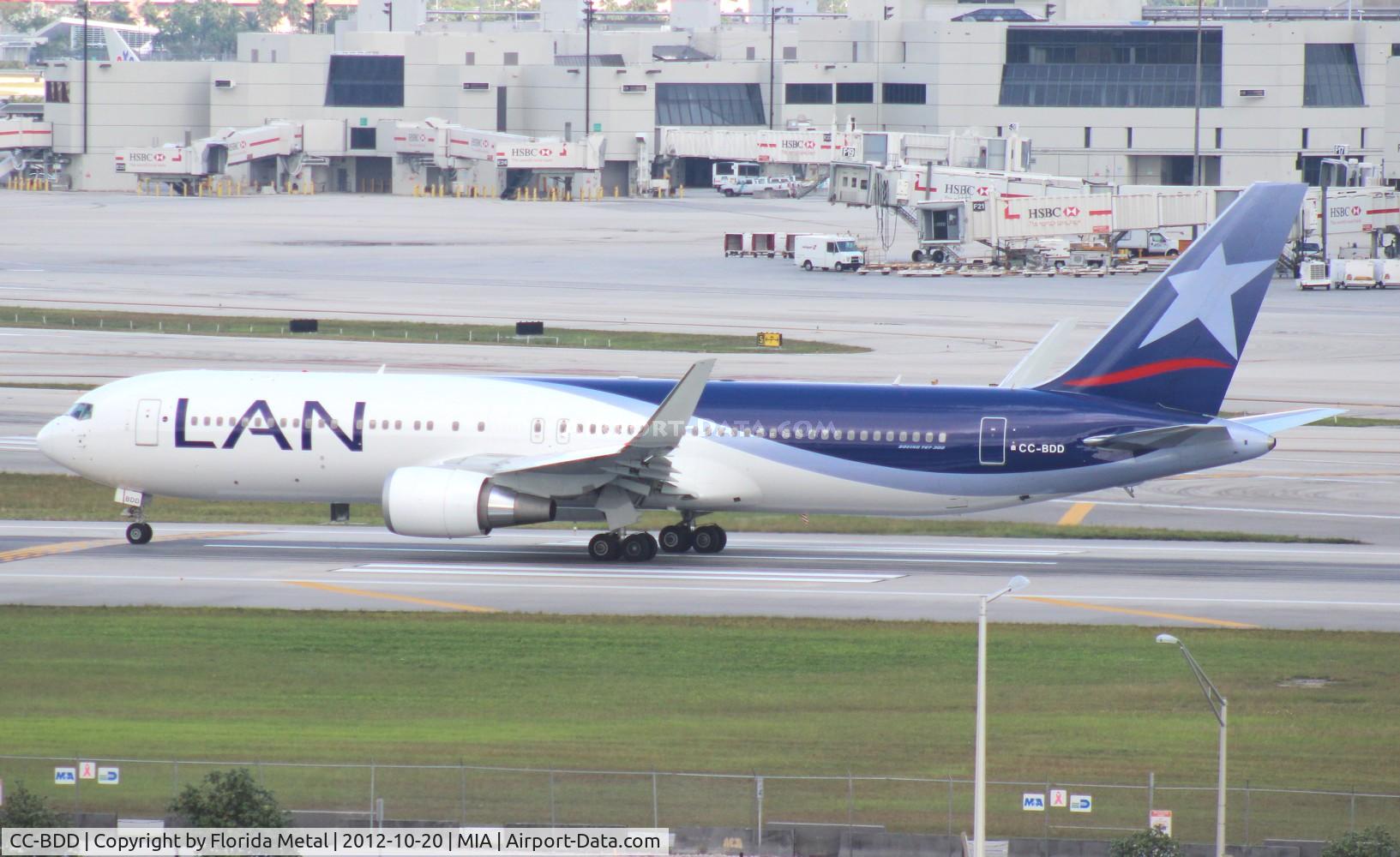 CC-BDD, 2012 Boeing 767-316/ER C/N 40799, LAN (Chile) 767-300
