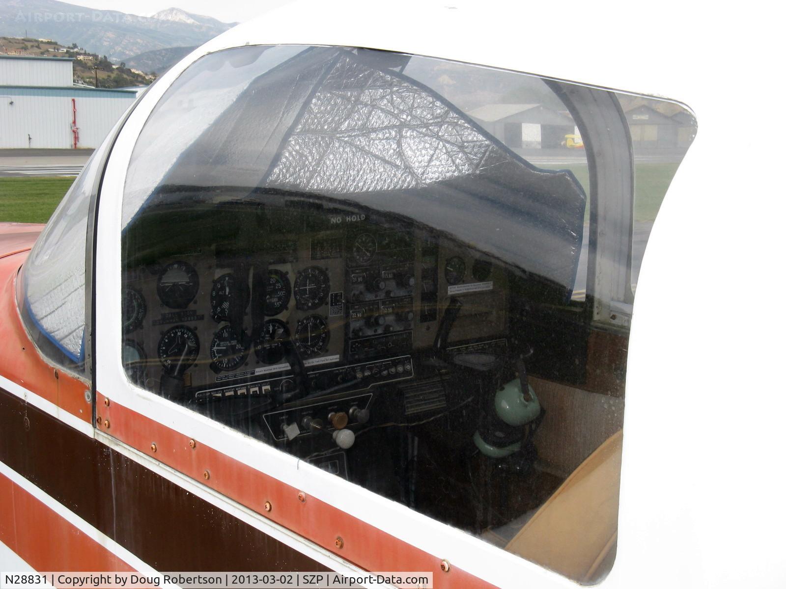 N28831, 1978 Grumman American AA-5B Tiger C/N AA5B0842, 1978 Grumman American AA-5B TIGER, Lycoming O&VO-360 180 Hp, panel