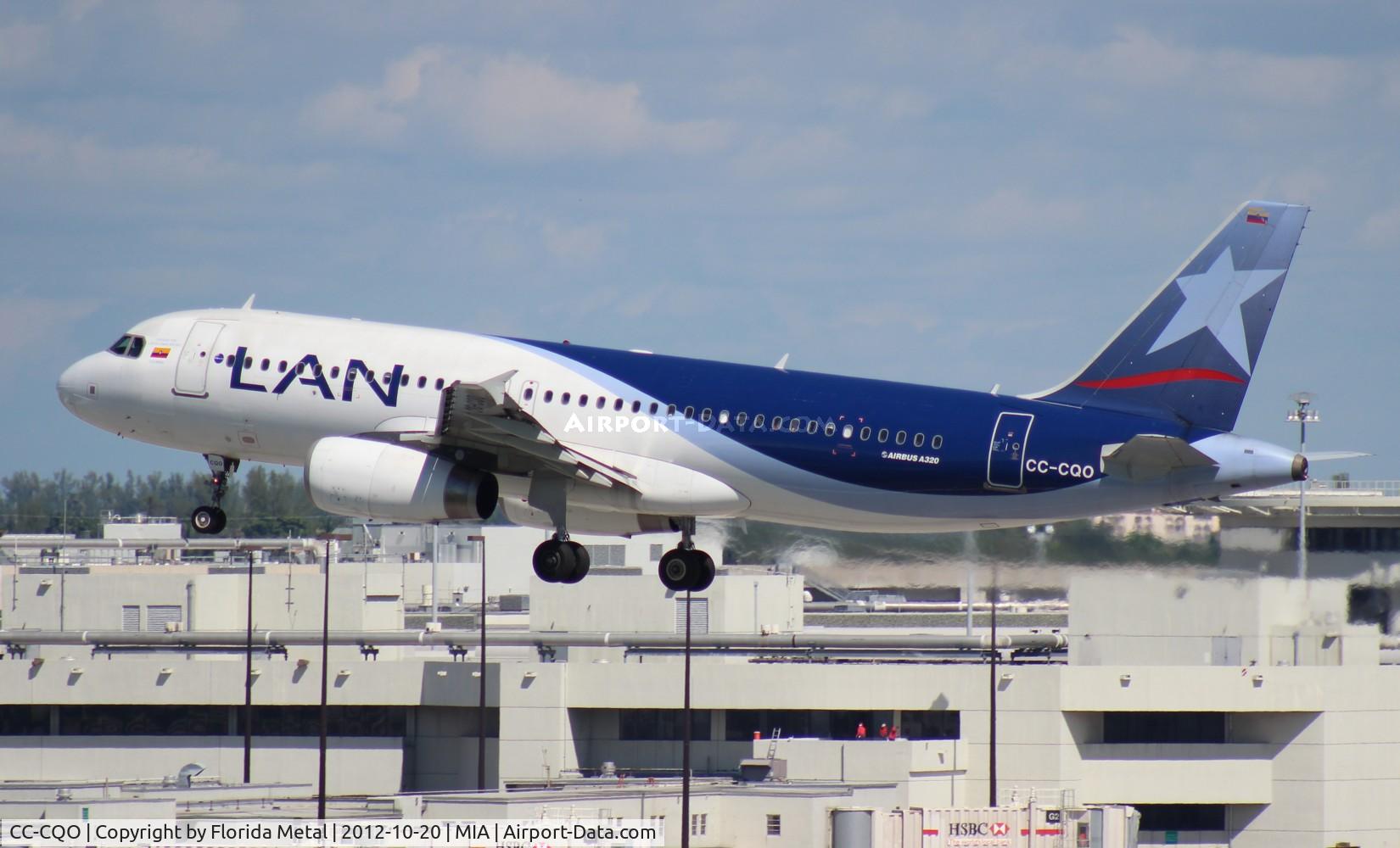 CC-CQO, 2008 Airbus A320-233 C/N 3535, LAN Colombia A320