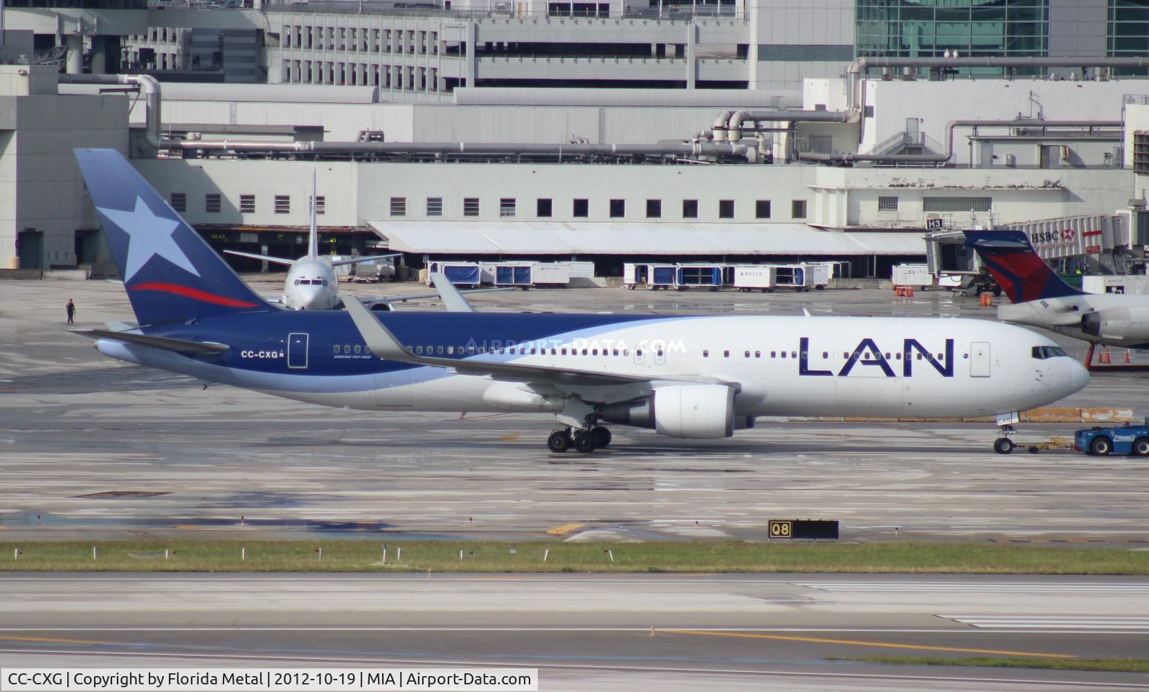 CC-CXG, 2008 Boeing 767-316/ER C/N 36712, LAN 767-300