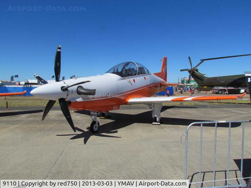 9110, Pilatus PC-21 C/N 118, RoSAF PC-21 9110  at 2013 Australian International Airshow, Avalon