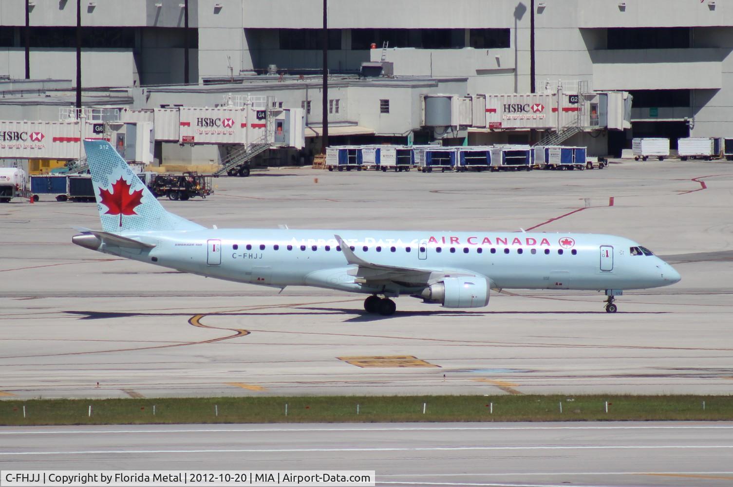 C-FHJJ, 2006 Embraer 190AR (ERJ-190-100IGW) C/N 19000041, Air Canada E190