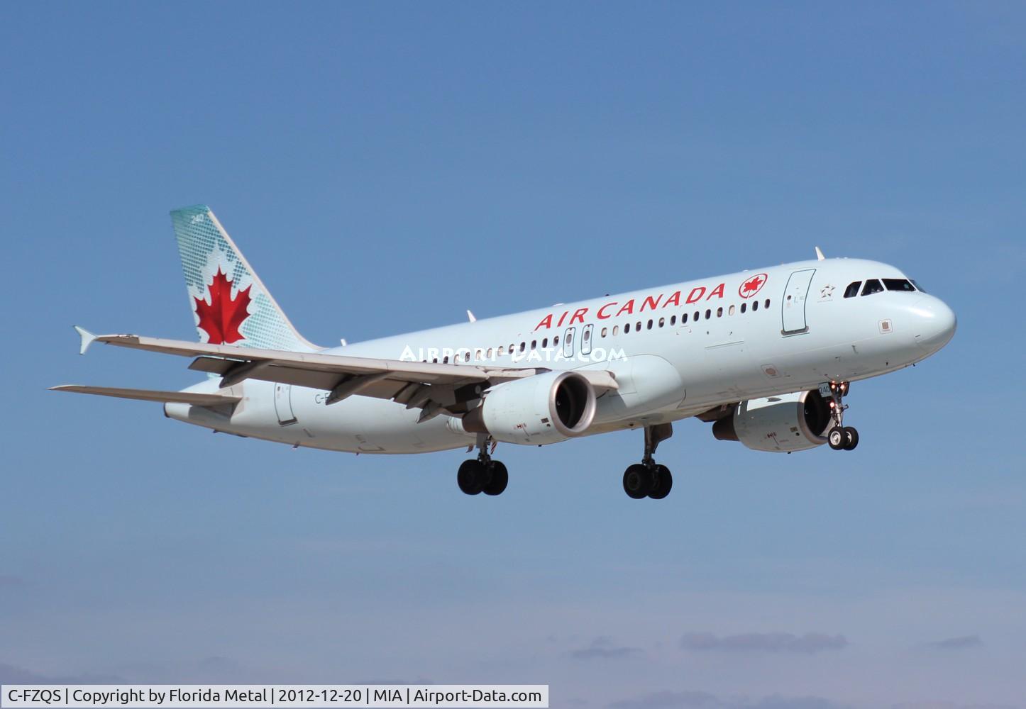 C-FZQS, 2003 Airbus A320-214 C/N 2145, Air Canada A320