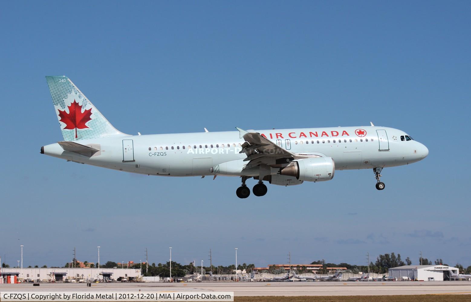 C-FZQS, 2003 Airbus A320-214 C/N 2145, Air Canada A320