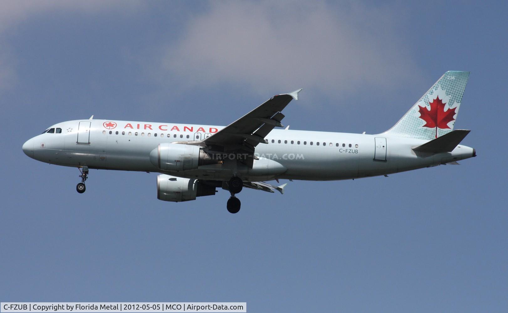 C-FZUB, 2003 Airbus A320-214 C/N 1940, Air Canada A320