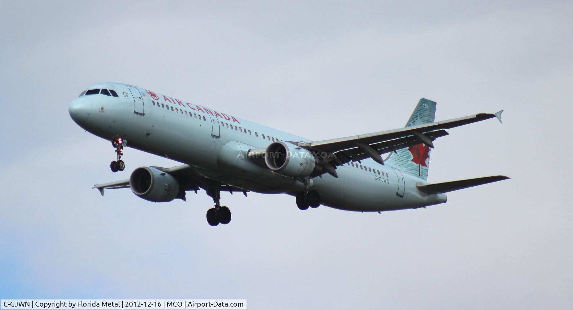 C-GJWN, 2002 Airbus A321-211 C/N 1783, Air Canada A321