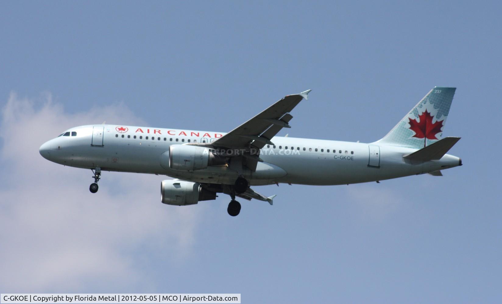 C-GKOE, 2002 Airbus A320-214 C/N 1874, Air Canada A320