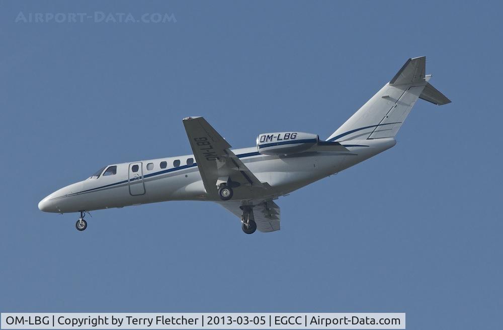 OM-LBG, 2006 Cessna 525B CitationJet CJ3 C/N 525B-0067, Vistor for the EUFA Champions League match between Manchester United and Real 
Madrid