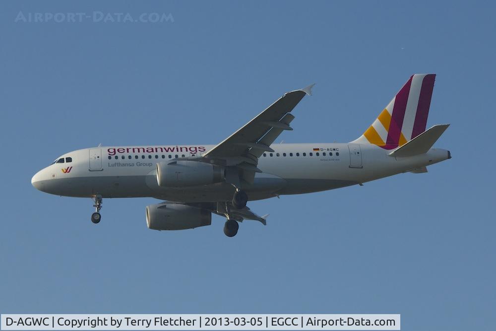 D-AGWC, 2006 Airbus A319-132 C/N 2976, German Wings A319 in revised scheme